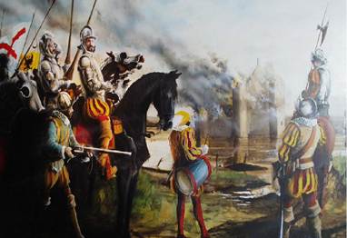 80-jarige oorlog schilderij van Bennink